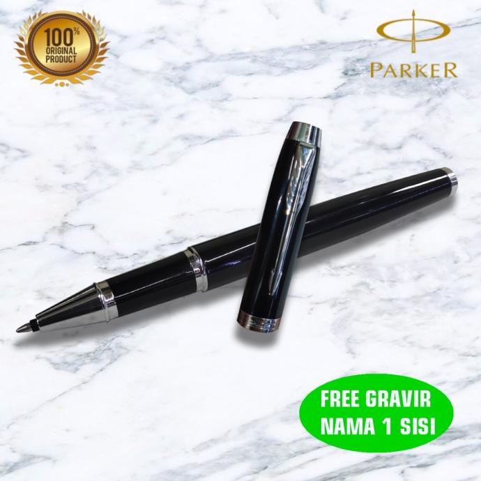 

Parker IM Black Chrome Trim Rollerball Premium