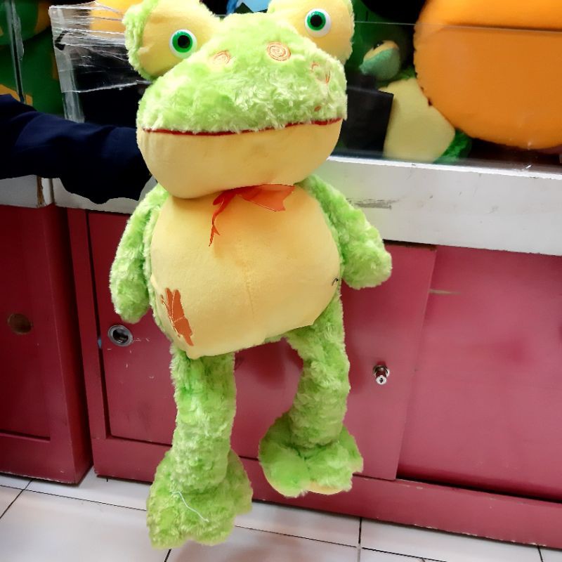 Boneka Kodok Kaki Panjang L