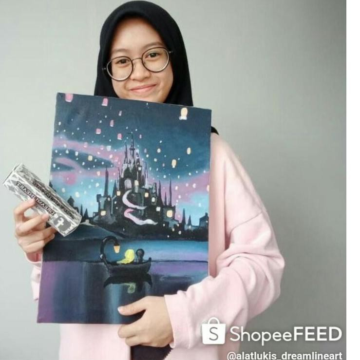 

Model Baru MQHQ7 KANVAS LUKIS 30x40cm PAKET LENGKAP / CAT ACRYLIC / KUAS NO.1 / PALET 35 Diskon