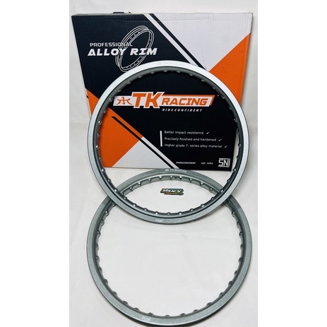 Velg Aloy TK kulit jeruk 18 x 160 TK RACING titanium excel