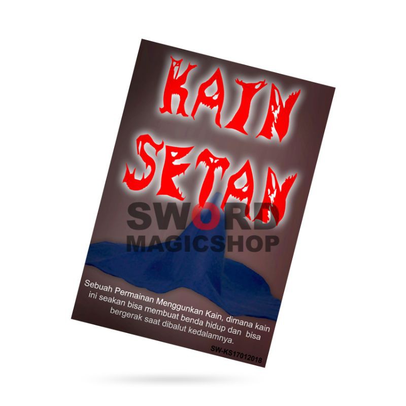 Alat Sulap Kain Setan - Sulap Mistis - Toko Sulap - Voodoo Doll - Jual Alat Sulap - Sword Magic Shop