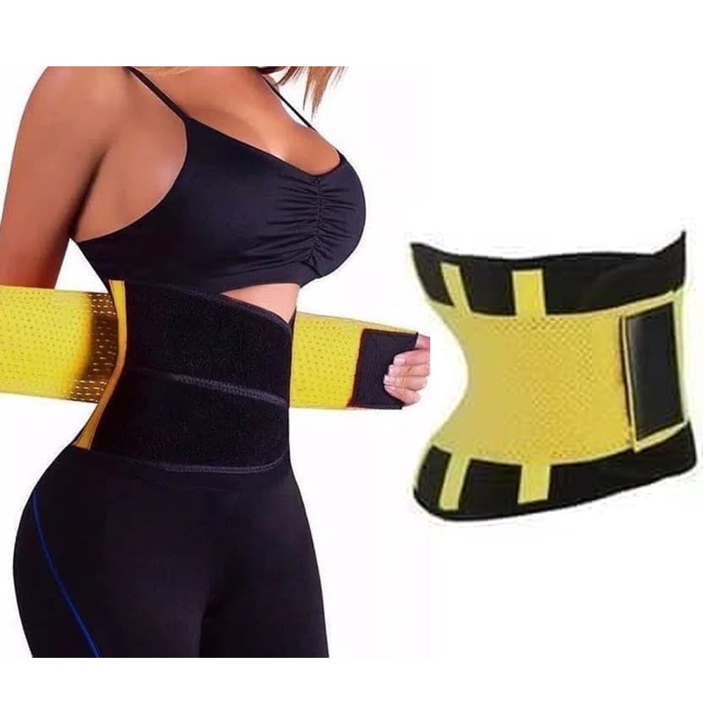 Korset Corset Olahraga Pelangsing Pengecil Pengencang Pembakar Lemak Perut Buncit Hot Shapers Belt