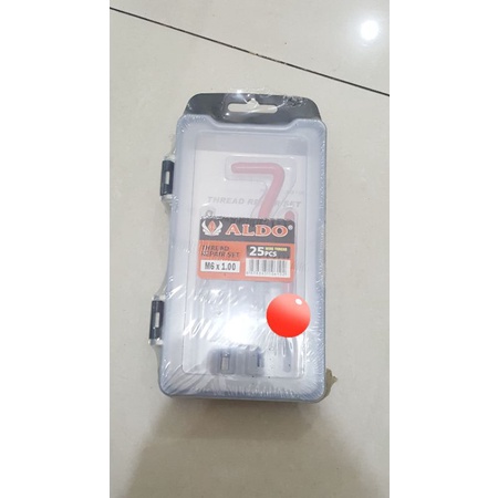 recoil set 25pc m6 x 1.00 aldo