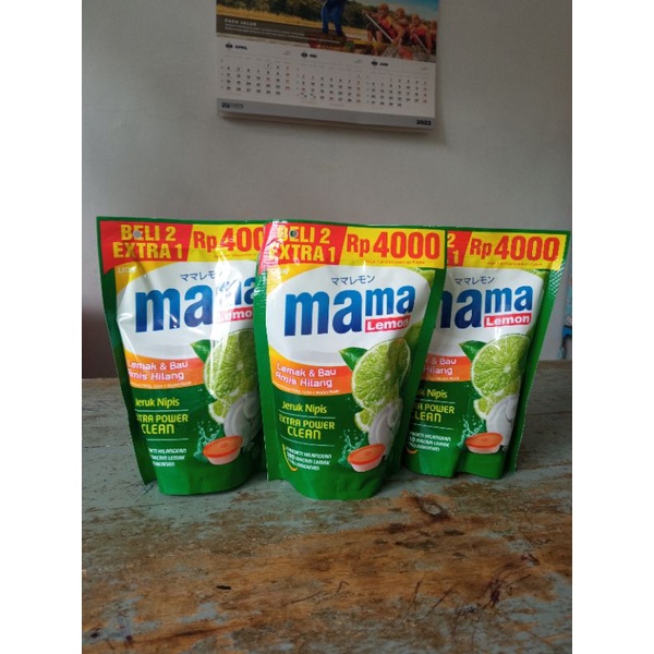 Mama lemon jeruk nipis 4000 beli 2 gratis 1