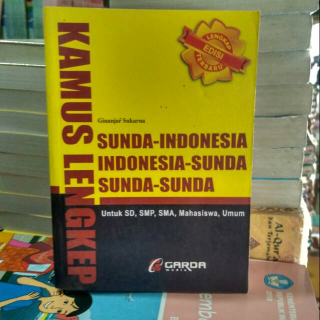 Jual Buku Kamus Lengkap Bahasa Sunda Shopee Indonesia