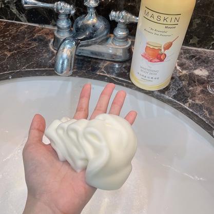 ved -69 Maskin mousse whitening body skin Gel mandi parfum Krim pelembab tubuh Gel mandi untuk wanit