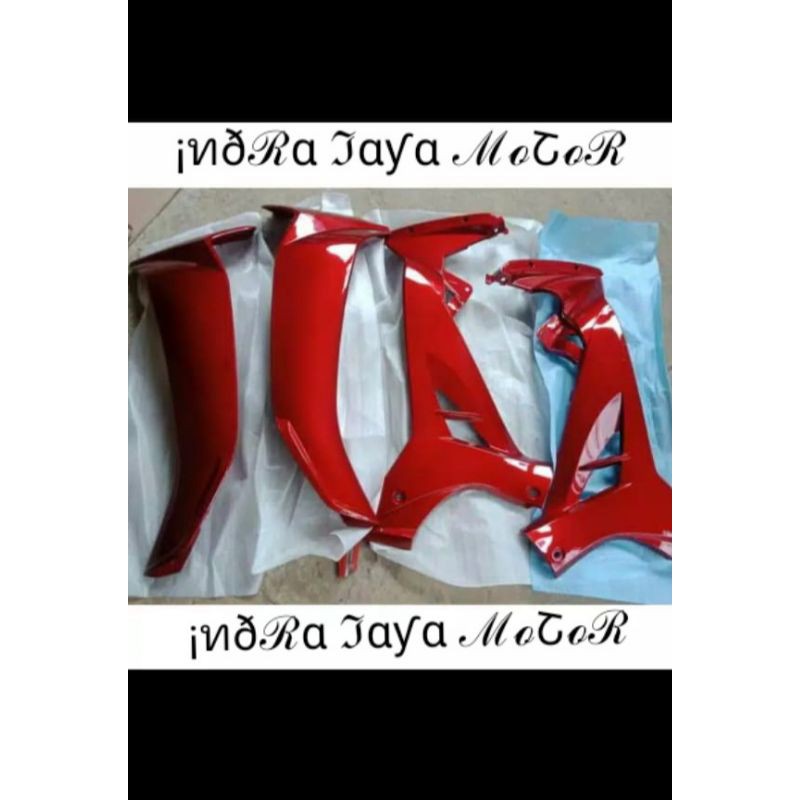 cover sayap samping luar dalam YAMAHA vega R New 2006-2008 warna merah marun