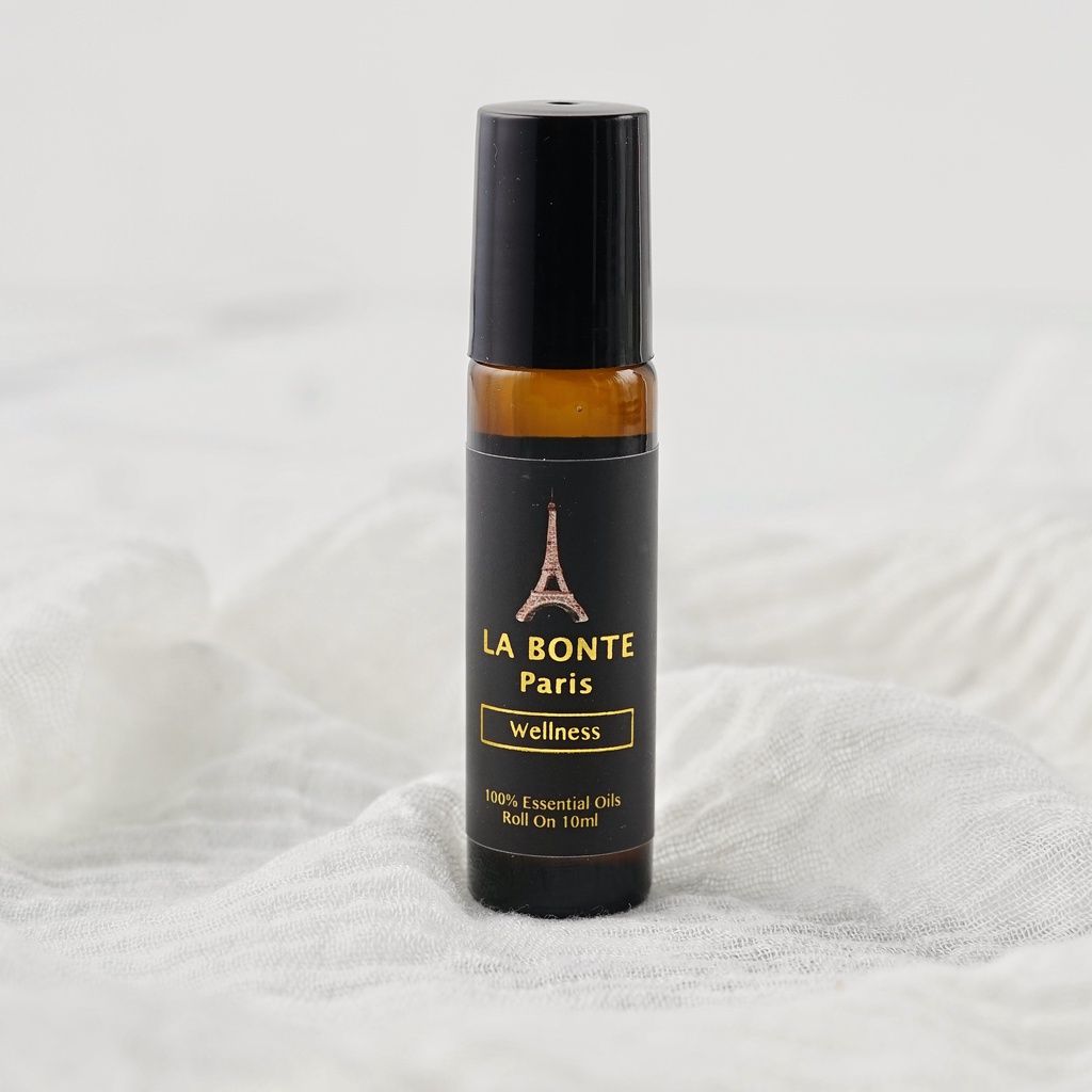 La Bonte Roll On Minyak Angin Untuk Kesehatan Essential Oil Murni 10ml - Anti Virus Pusing &amp; Mual