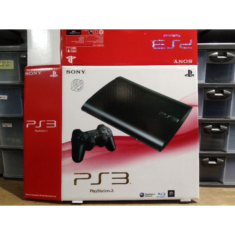 Dus PS3 super slim Box kotak PS3 superslim