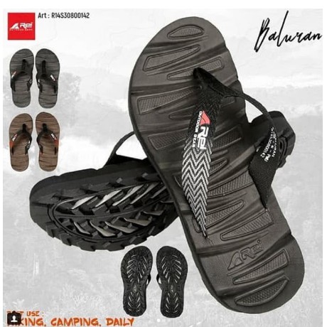 SANDAL AREI BALURAN | REI GUNUNG JEPIT SENDAL LEBARAN OUTDOOR TRACKING OFFROAD ORIGINAL ORI