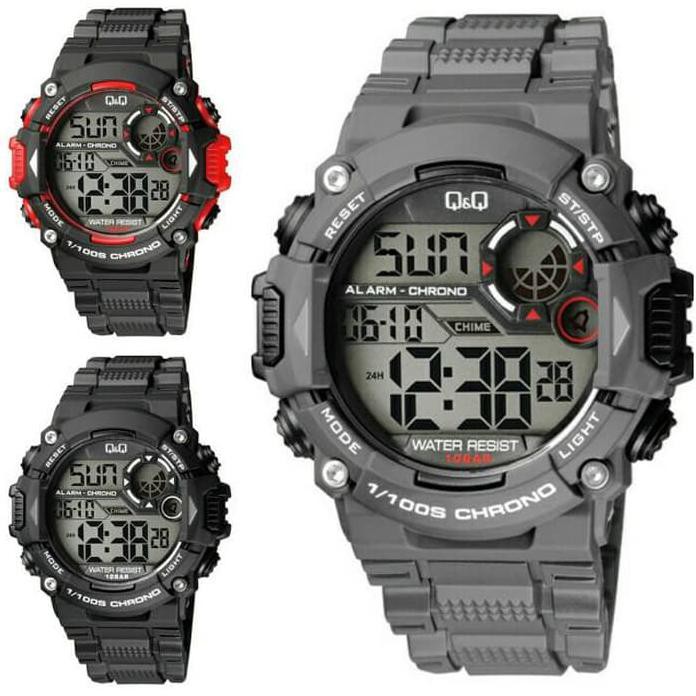 Stok Terbatas Jam Tangan Army Qq M146 Jam Qnq M 146 Jam Pria Hitam Q&Q M146 Ori