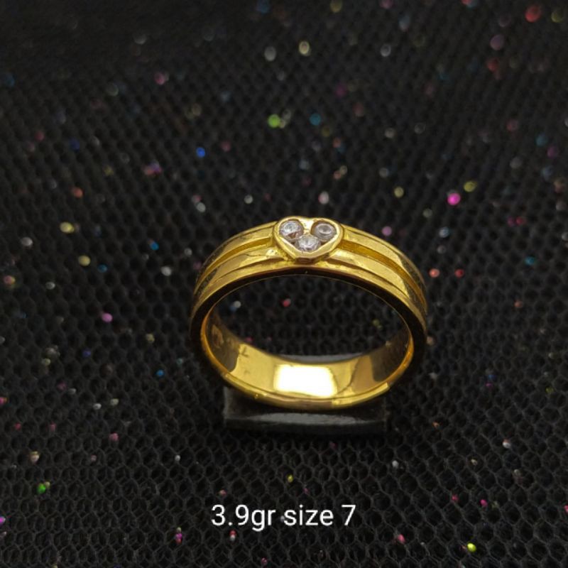 Cincin Emas 17 K - 3.9gr Kadar 750 - 2327