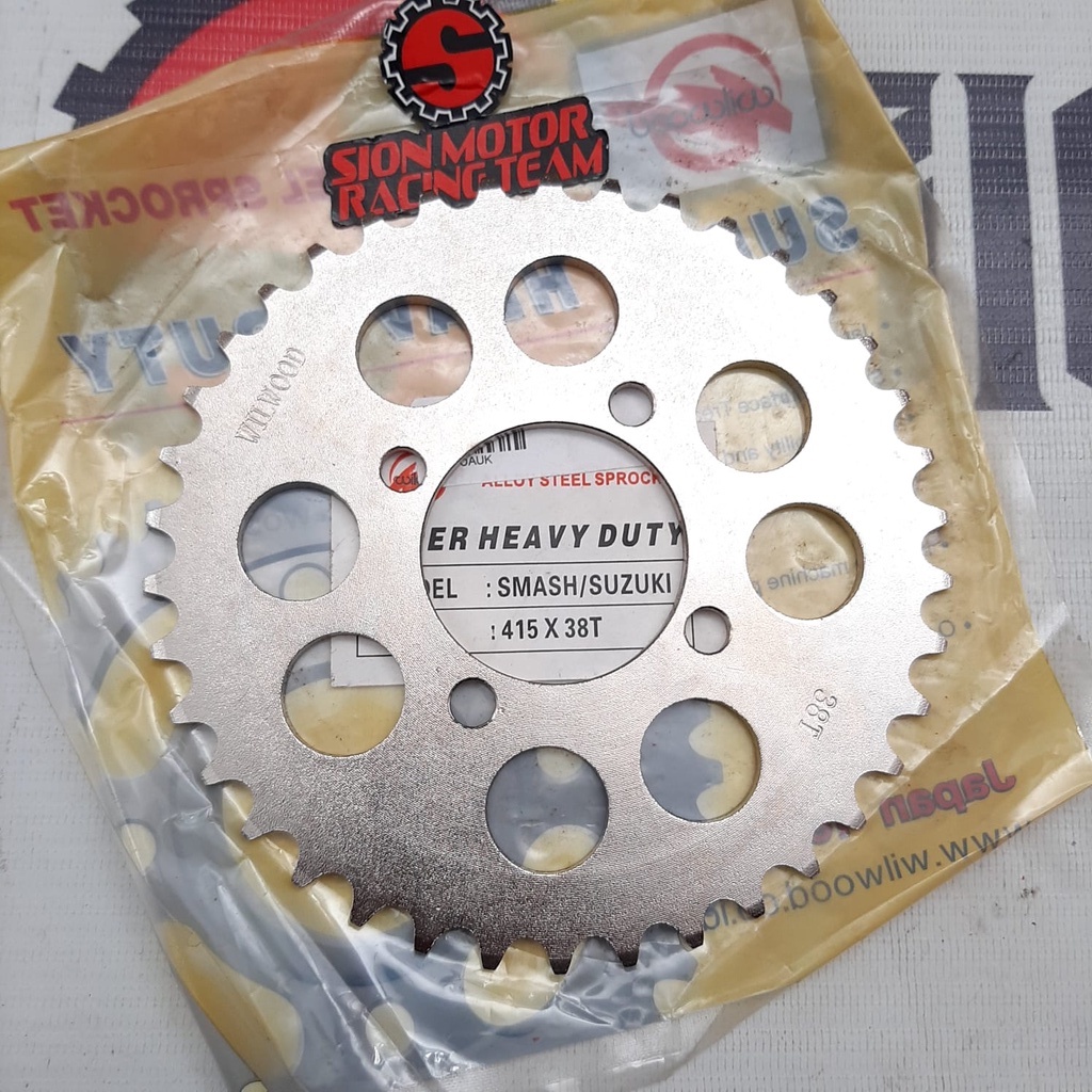 415-38T Gear Gir Belakang Suzuki Satria FU Old / Satria 2T / Smash / Shogun / Tornado RC 415 - 38T W