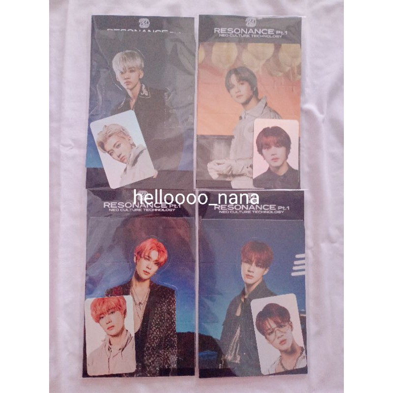 NCT2020 RESONANCE PT1 STANDEE HOLO PC JAEMIN JENO JAEHYUN HAECHAN