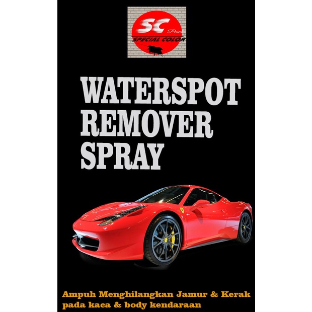 Pembersih Kerak Jamur Kaca mobil 250ml Waterspot Remover