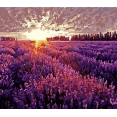 

DIY painting by number 50x40cm lukisan kanvas Landscape