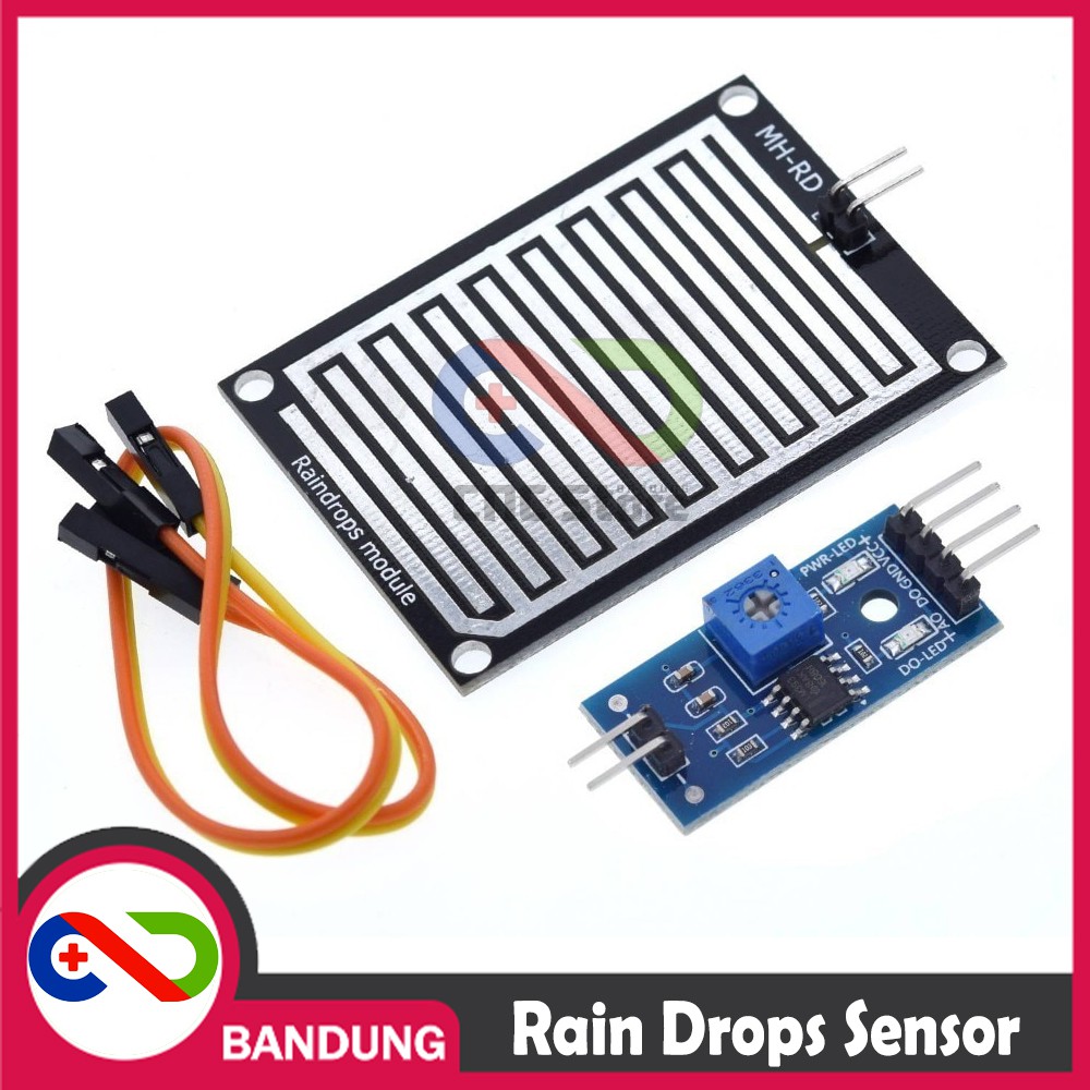 RAINDROPS RAIN HUMIDITY DETECTION SENSOR AIR HUJAN MODULE