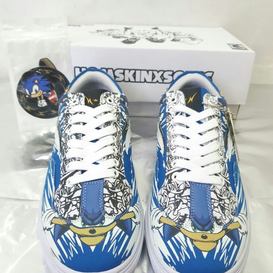 Sepatu Homskin X Sonic Limited Edition Bukan Nike Adidas Fila Jordan 1