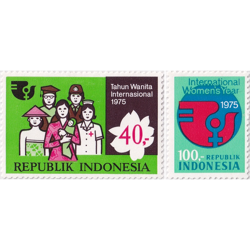 

Prangko Indonesia 1975 - International Women's Year