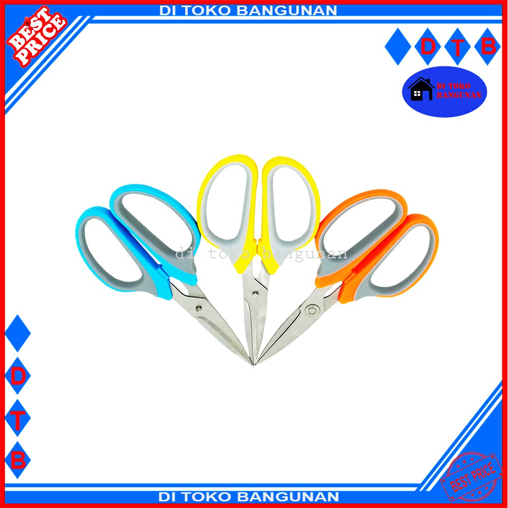 Gunting Kertas Scissors Warna CL-6015