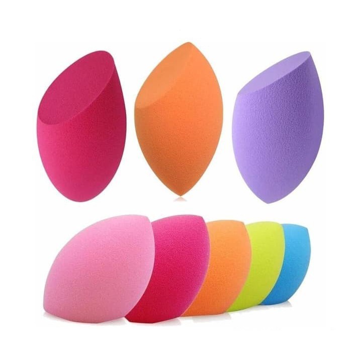 SPONGE MAKE UP Beauty Blender COLORFULL UNIK / Sponge Puff Egg Drop Contouring Spon Makeup Beauty Blender Alat Kosmetik Spons Make Up Foundation Compact Halus Lembut Warna-Warni