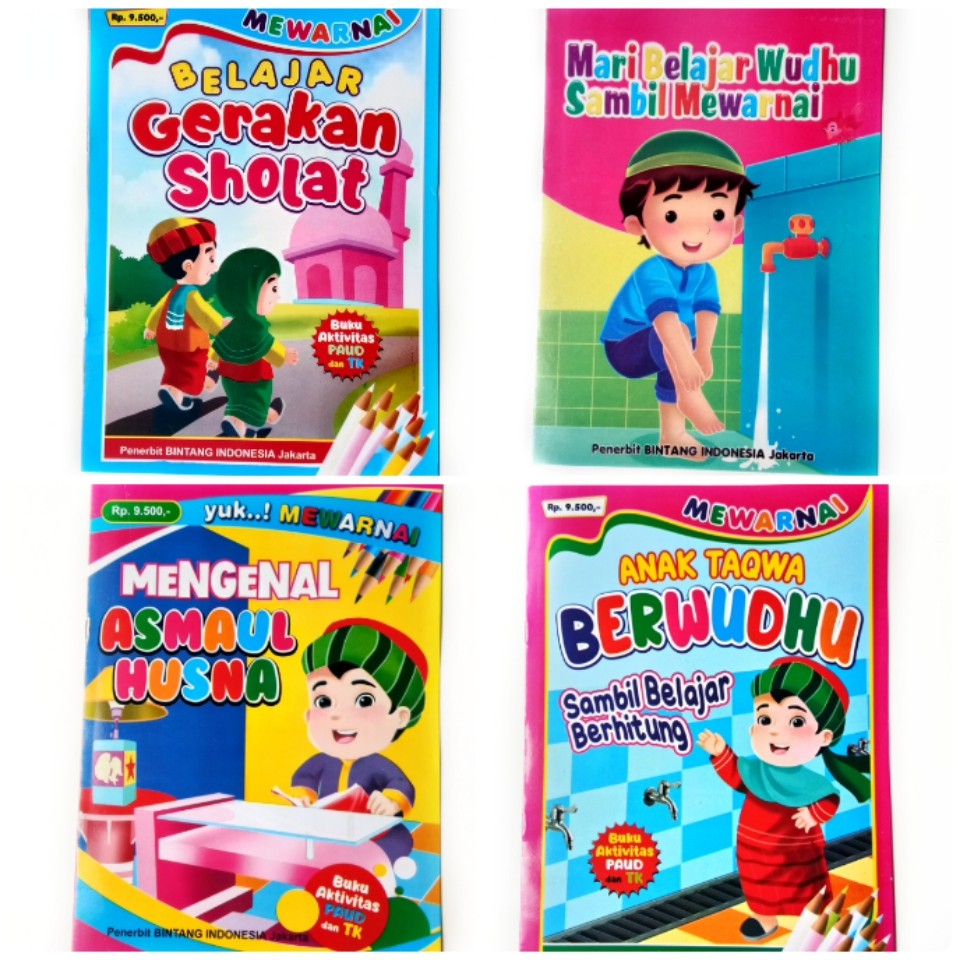 Buku Mewarnai Anak Muslim | Promo TS