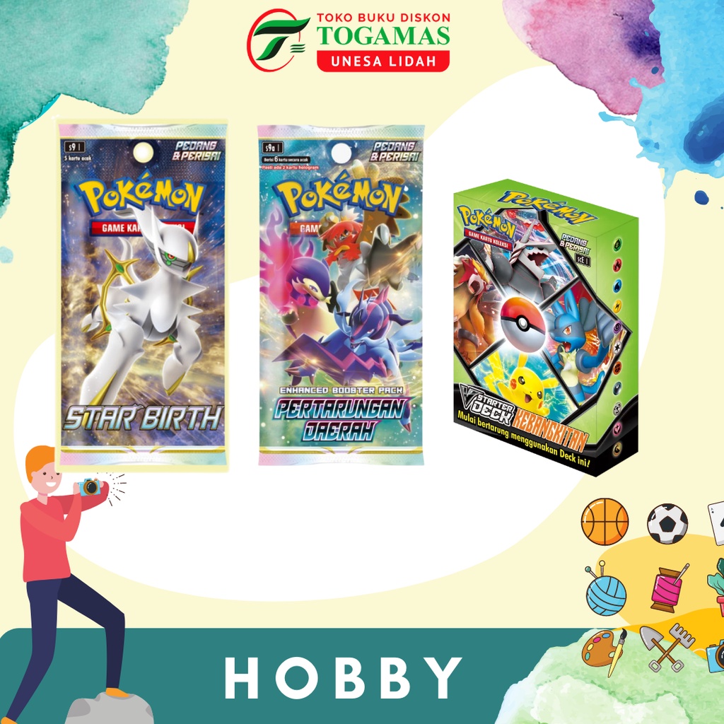 KARTU S9 / S9A POKEMON TCG BOOSTER // KARTU SCE POKEMON TCG STARTER / S10D PENGAMAT WAKTU / S10P PENYULAP RUANG