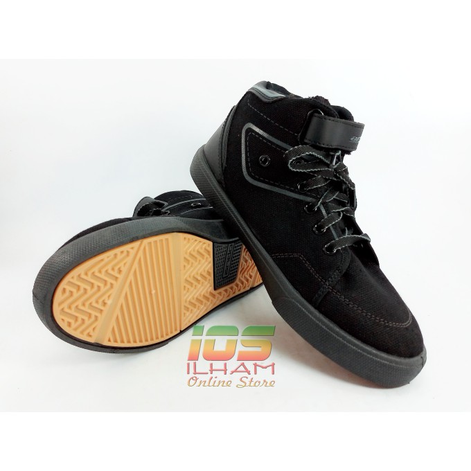 Sepatu Sekolah Anak Ando Drifter Size 34-37 Hitam