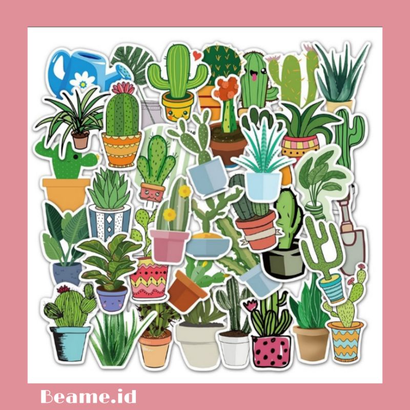 

Stiker Aesthetic Kaktus Tahan Air Tumblr Boju