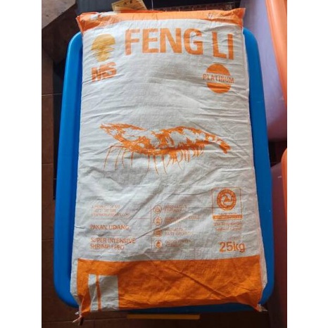 [KODE PRODUK V9NBR7268] FENGLI 3L FENG LI 3 pakan tenggelam sinking feed pelet udang 1kg lobster air