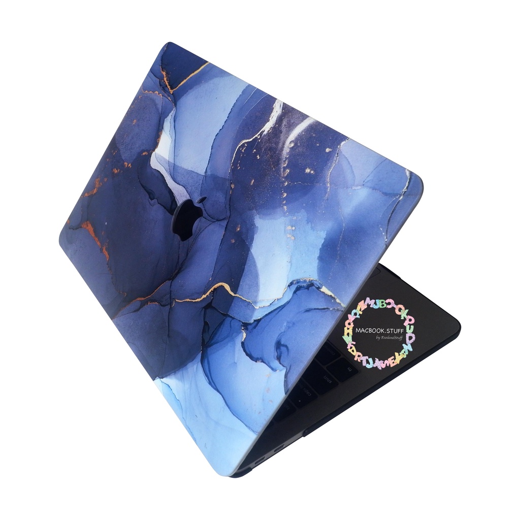 CASE MACBOOK Case DRW MARBLE MIDNIGHT EDITION NEW AIR PRO RETINA 11 12 13 14 15 16 INCH NON /  WITH CD ROOM / TOUCHBAR / TOUCH ID / M1 2020 2021 2022