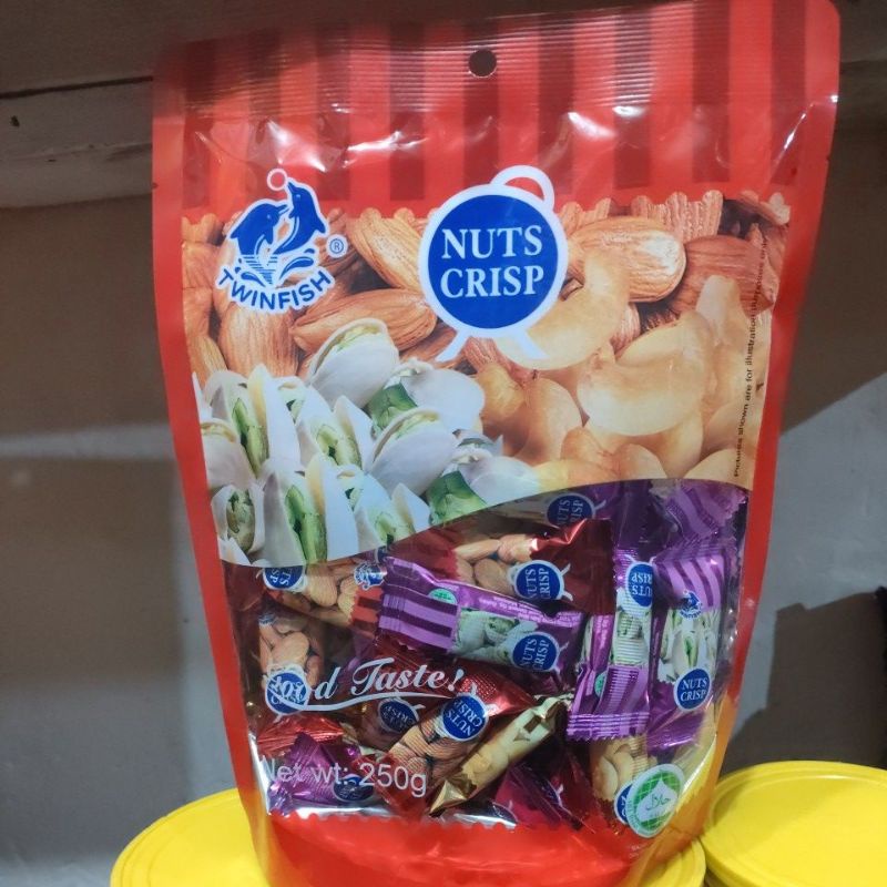 Jual Nuts Crisp 250gr Shopee Indonesia