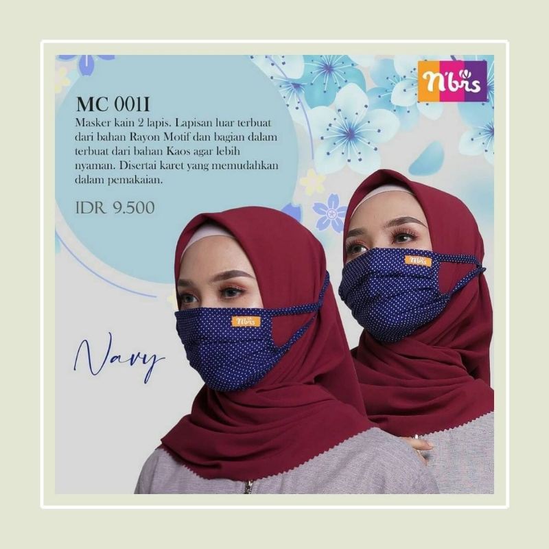 Masker Nibras Dewasa dan Masker Anak