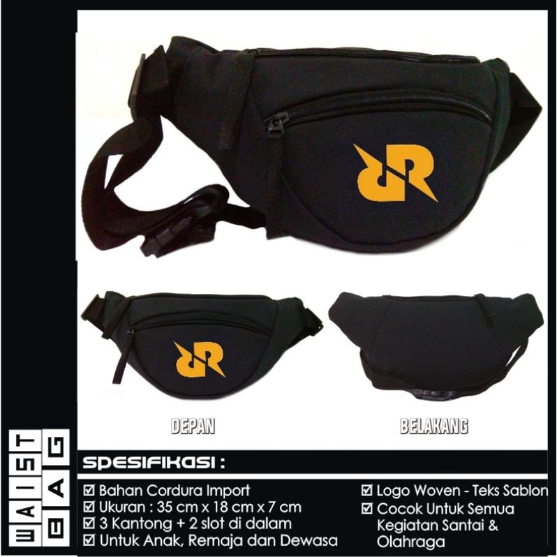 TAS PINGGANG RRQ ESPORT