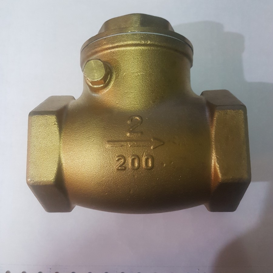CHECK VALVE ONDA KUNINGAN / KLEP TABOK 1-1/4" INCH DN 32