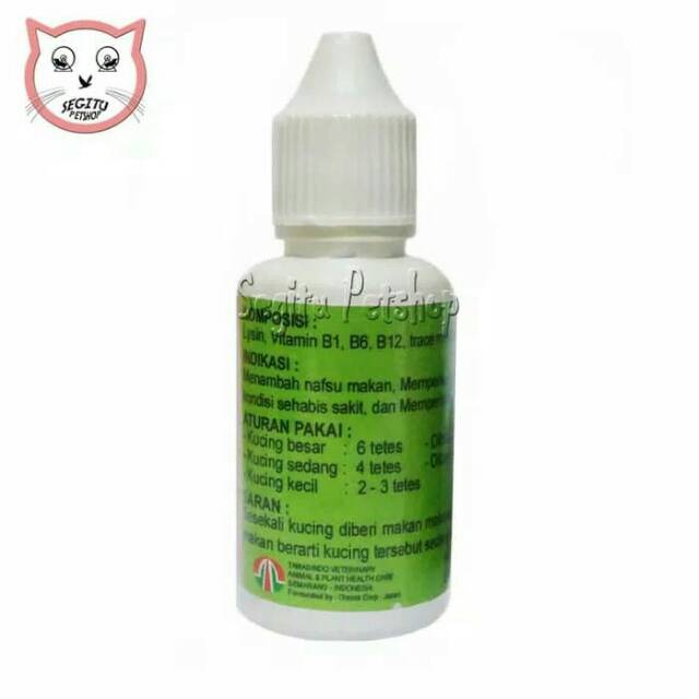 Vitamin kucing penambah nafsu makan kucing STIMULO