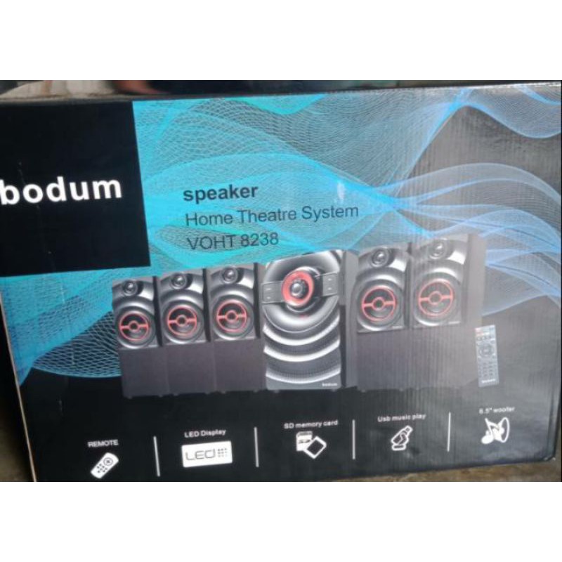 HOME THEATRE BODUM BIG SPEAKER