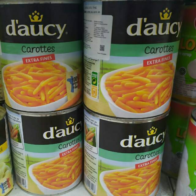 

Daucy extra fine carrots 800g
