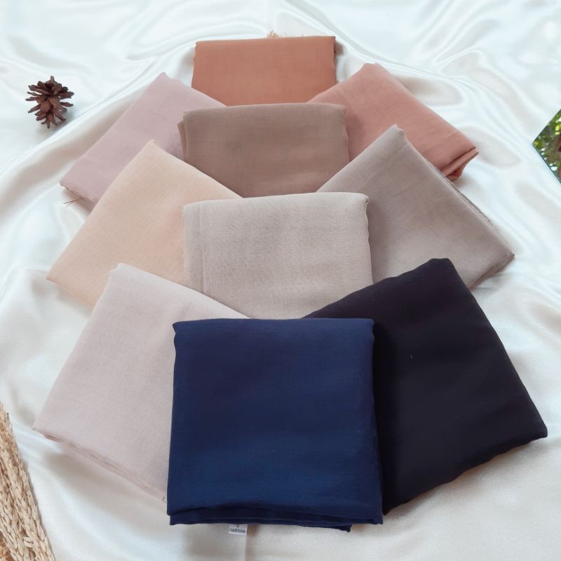 Kerudung segi empat paris red rose ternyaman