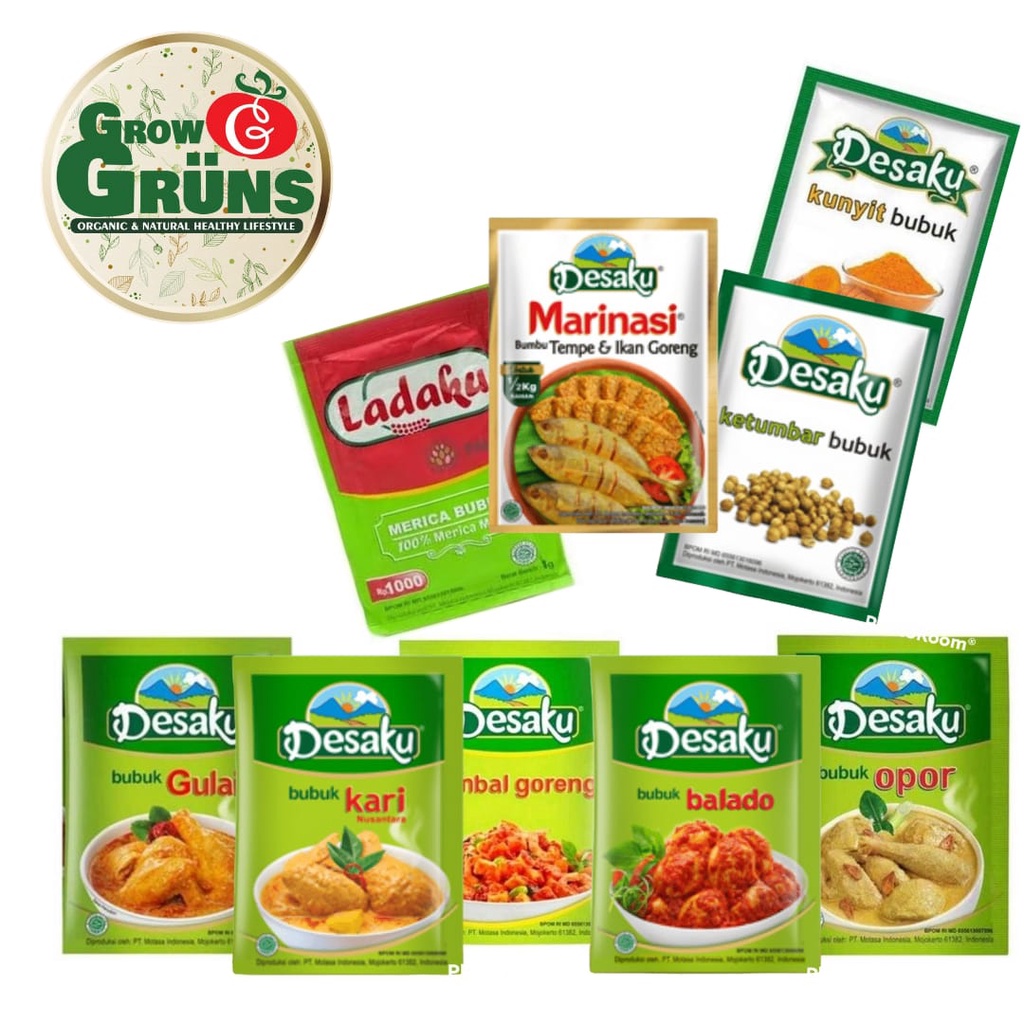 

Desaku Bumbu Rempah Asli Instant