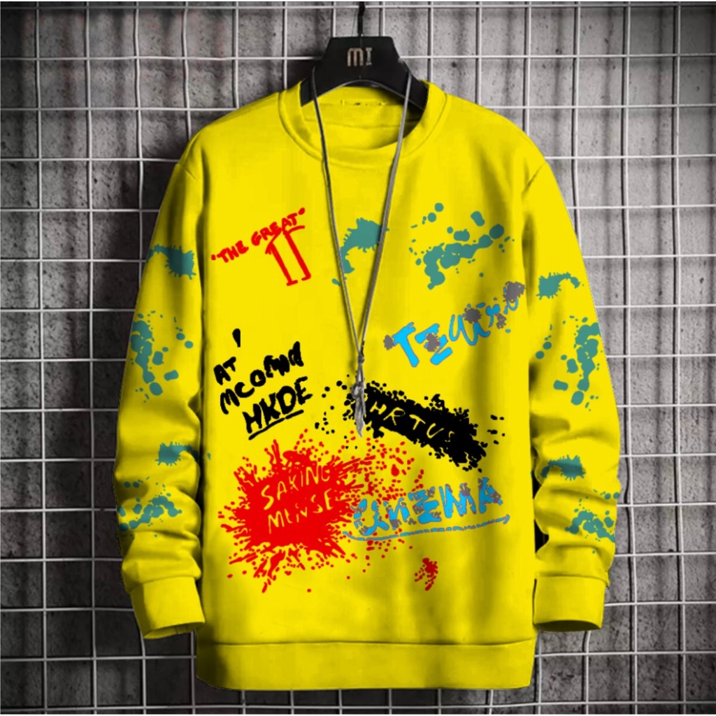 Sweater Grafiti The Great Babyterry UK M L - Flava_Store