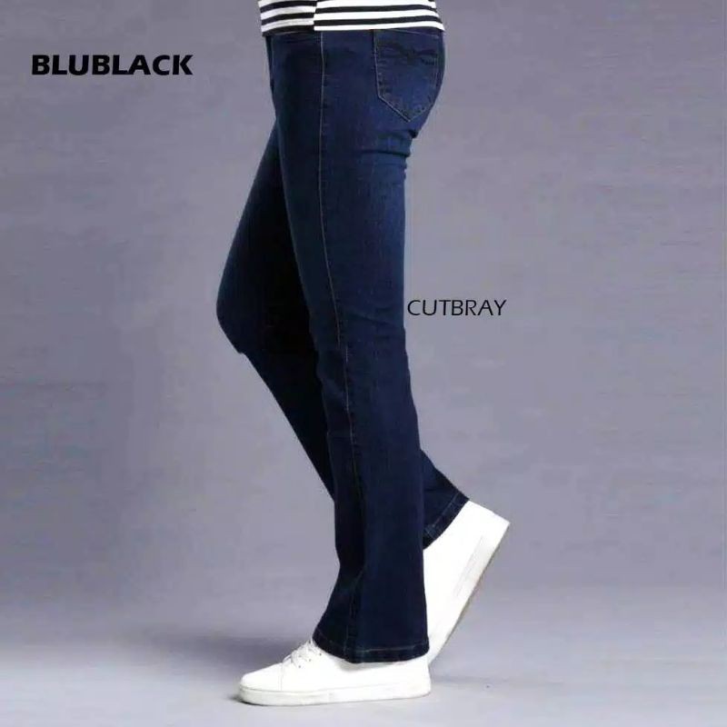 Celana Jeans Cutbray Pria Komprang/Celana Boocut Cutbray Pria/Cutbray Terlaris Murah Melar