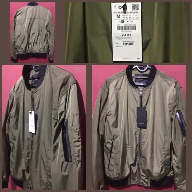 ZARA Bomber Jacket ORI (army green)