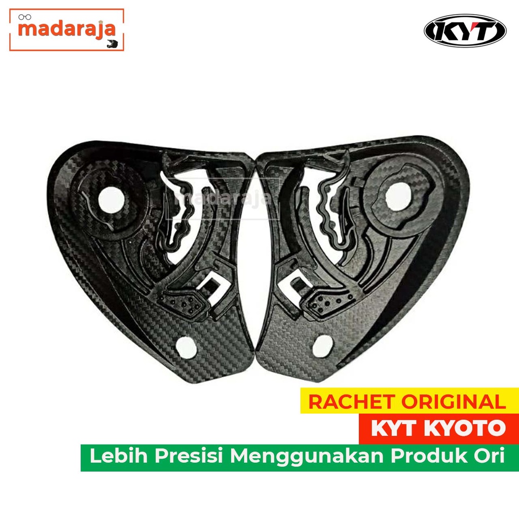 Rachet Dudukan Pengait Pengunci Kaca Helm KYT KYOTO Original