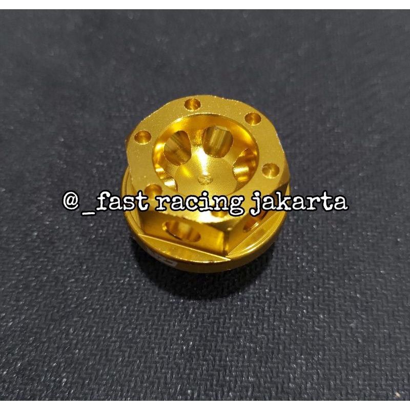 Baut tutup oli mesin probolt flower_Gold