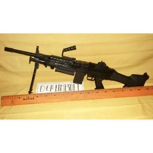MAINAN ASG SPRING M249 MINIMI/M249 SAW SPRING MACHINEGUN/DPM SOVIET WW2 MACHINEGUN/96 LIGHT MACHINE