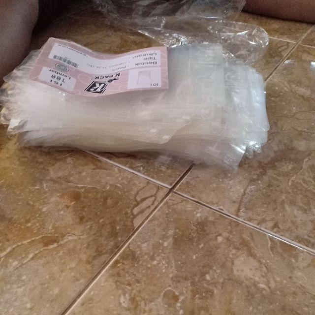 Kpack 250gr (13x20cm) Kemasan Minuman/snack/camilan/usus Ayam/standing Pouch Transparan + Zipper