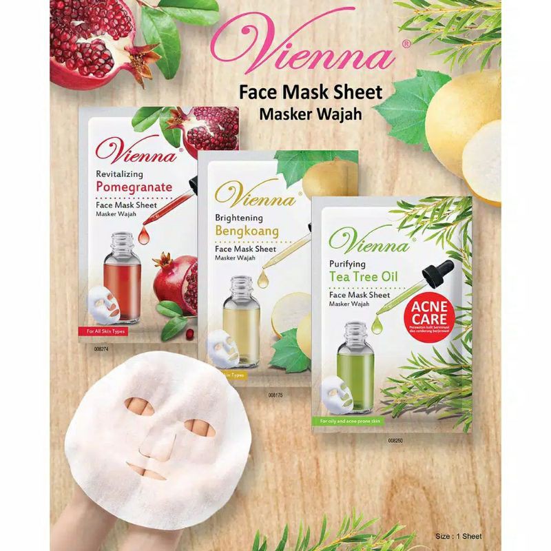 VIENNA Face Mask Sheet (1 Sachet)