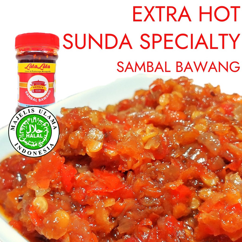 

EXTRA HOT Sunda Specialty - Sambal Bawang LataLata