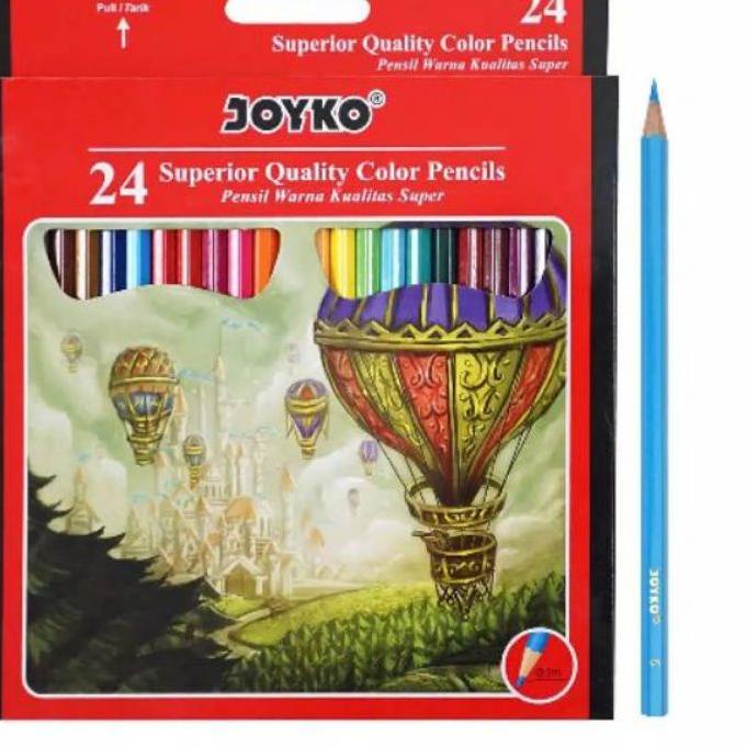 

Harga Murah Pensil warna Joyko CP-101/24 warna ( 1 set ) UTS;